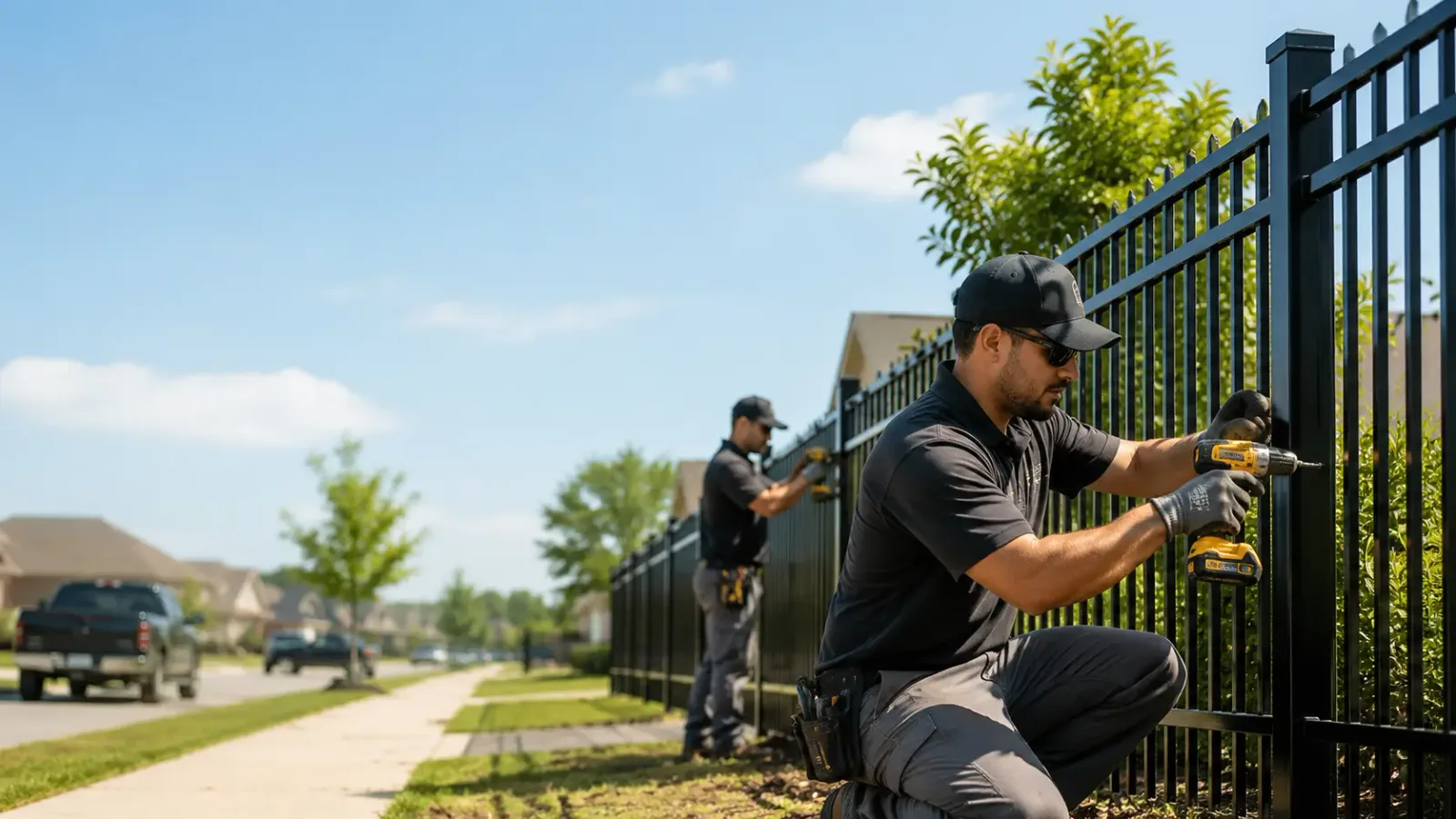 Metal Fence Installation in Hollidaysburg, PA